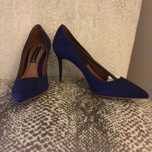 STEVEN by Steve Madden Navy Blue Heels